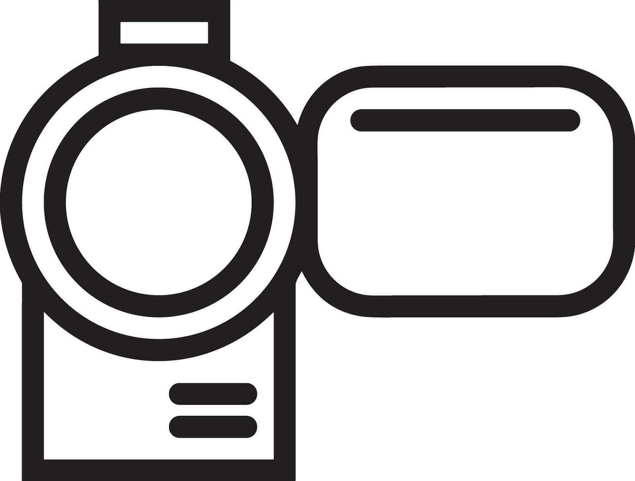 kamera fotografi ikon symbol bild vektor. illustration av multimedia fotografisk lins grapich design bilder vektor