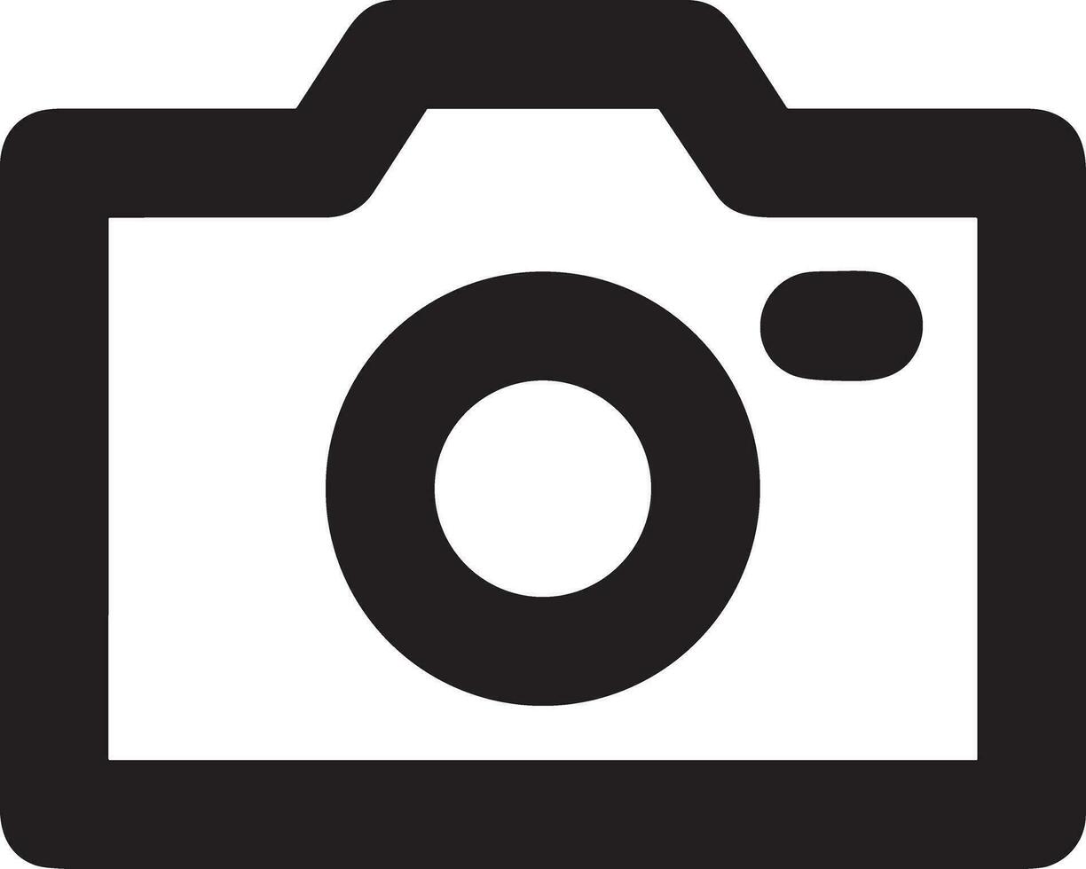 Kamera Fotografie Symbol Symbol Bild Vektor. Illustration von Multimedia fotografisch Linse Grapich Design Bilder vektor