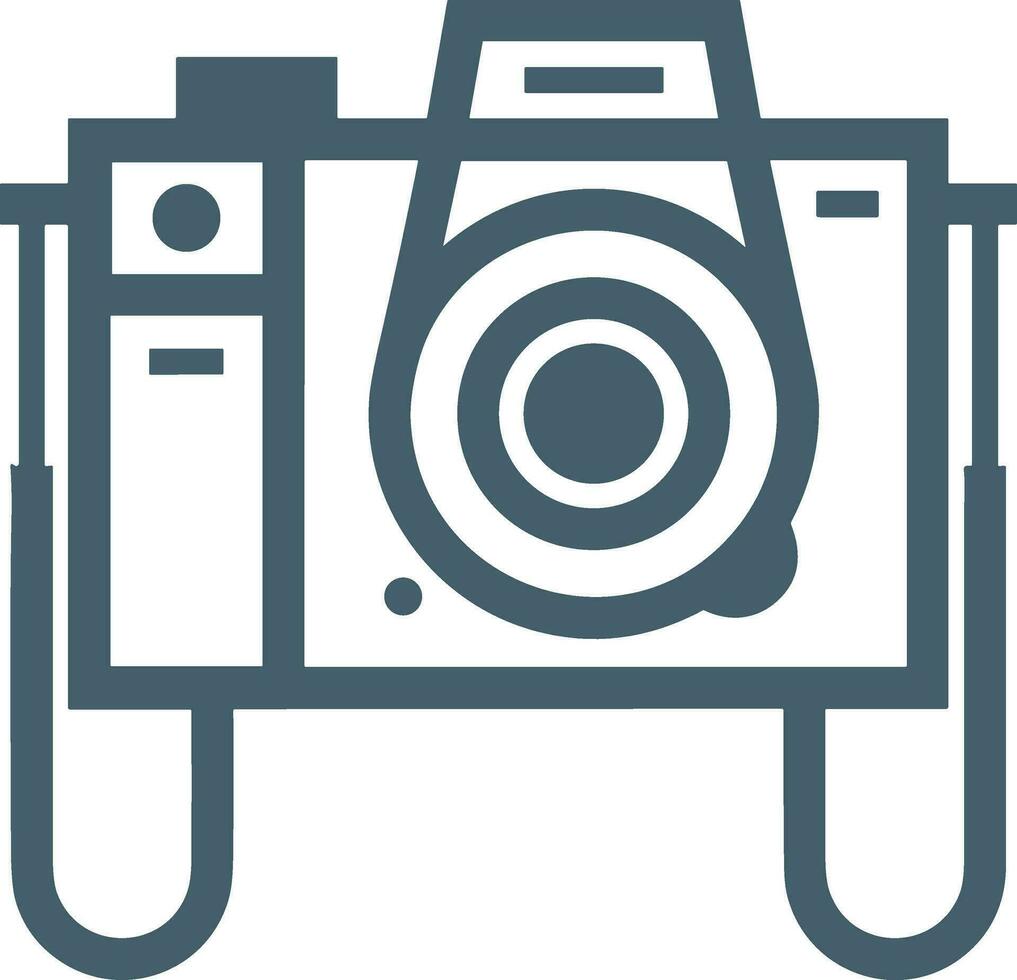 kamera fotografi ikon symbol bild vektor. illustration av multimedia fotografisk lins grapich design bilder vektor