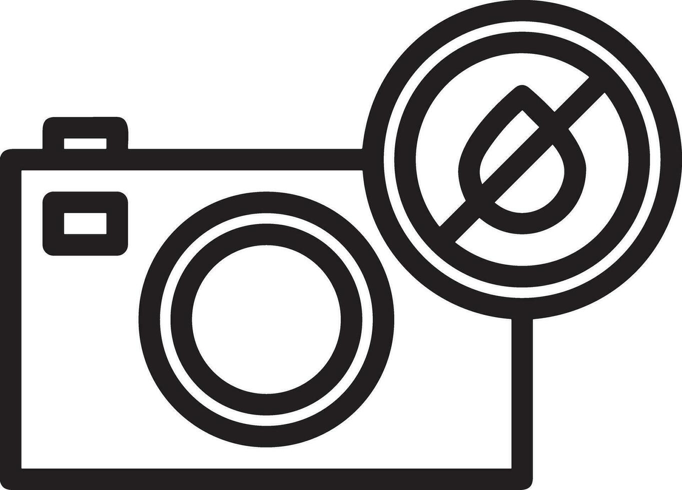 kamera fotografi ikon symbol bild vektor. illustration av multimedia fotografisk lins grapich design bilder vektor