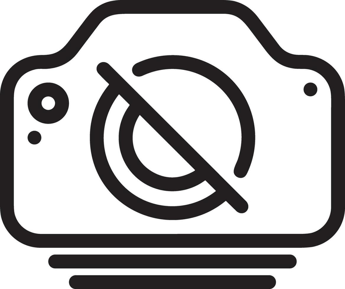 Kamera Fotografie Symbol Symbol Bild Vektor. Illustration von Multimedia fotografisch Linse Grapich Design Bilder vektor