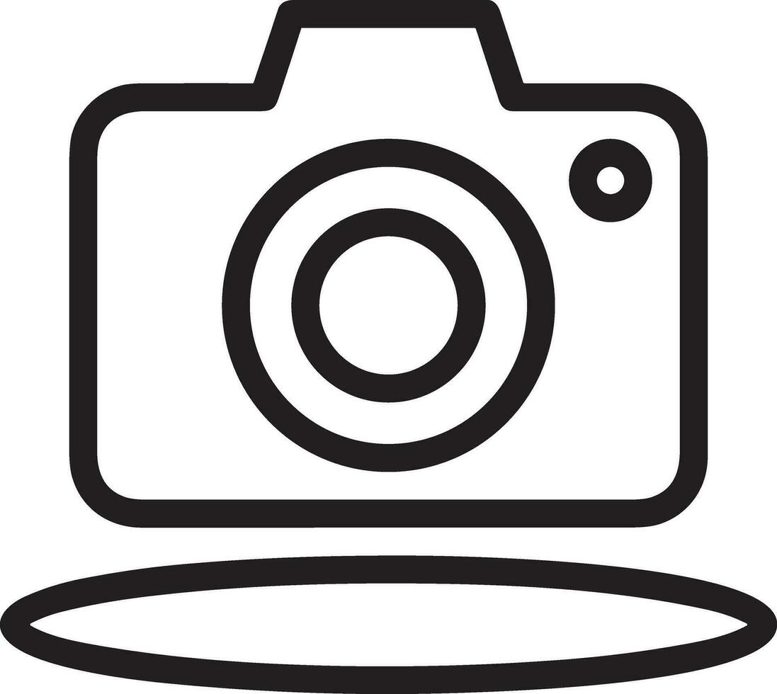 kamera fotografi ikon symbol bild vektor. illustration av multimedia fotografisk lins grapich design bilder vektor