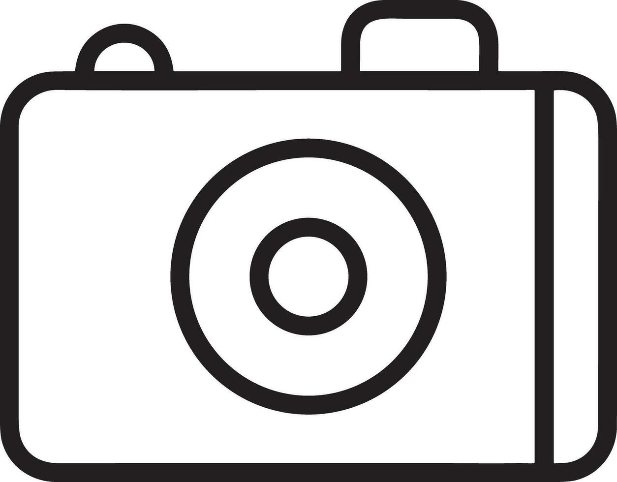 kamera fotografi ikon symbol bild vektor. illustration av multimedia fotografisk lins grapich design bilder vektor