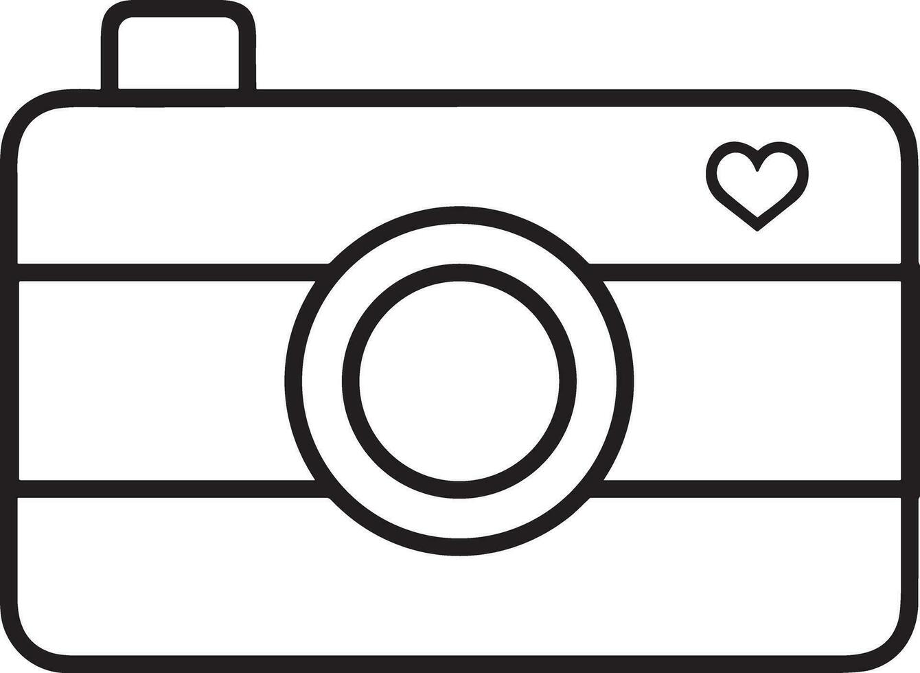 kamera fotografi ikon symbol bild vektor. illustration av multimedia fotografisk lins grapich design bilder vektor