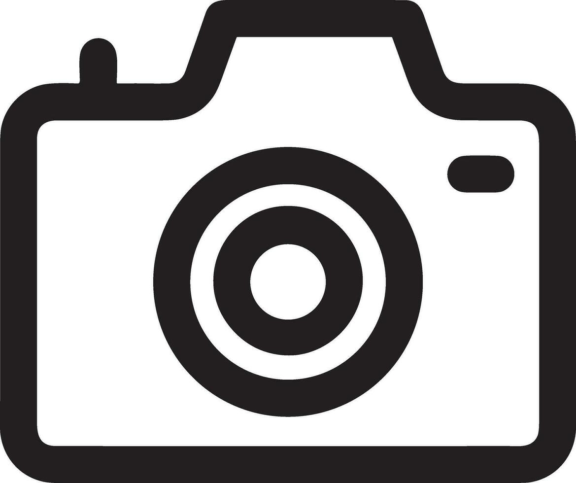 kamera fotografi ikon symbol bild vektor. illustration av multimedia fotografisk lins grapich design bilder vektor