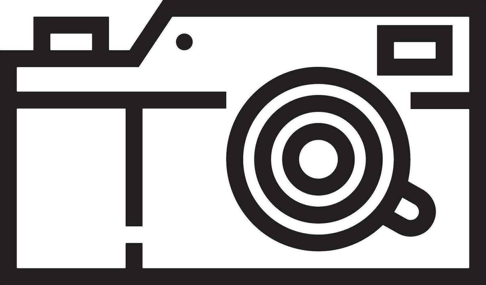 kamera fotografi ikon symbol bild vektor. illustration av multimedia fotografisk lins grapich design bilder vektor