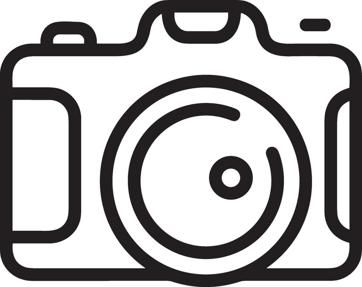 kamera fotografi ikon symbol bild vektor. illustration av multimedia fotografisk lins grapich design bilder vektor