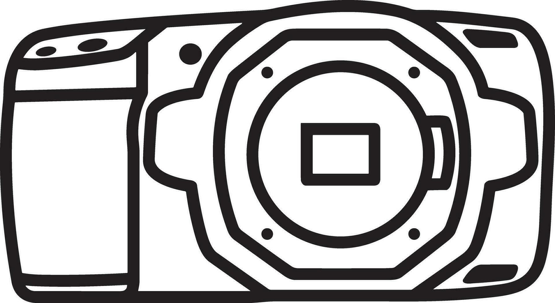 kamera fotografi ikon symbol bild vektor. illustration av multimedia fotografisk lins grapich design bilder vektor