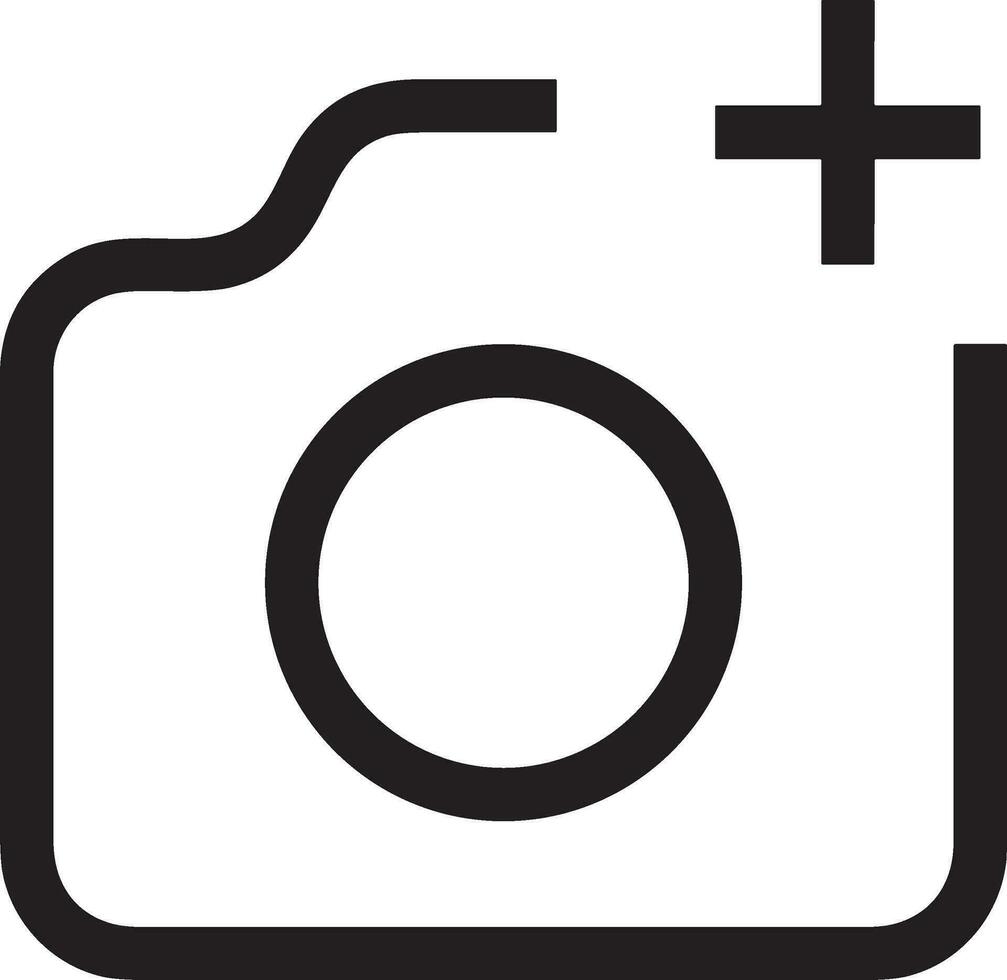 kamera fotografi ikon symbol bild vektor. illustration av multimedia fotografisk lins grapich design bilder vektor