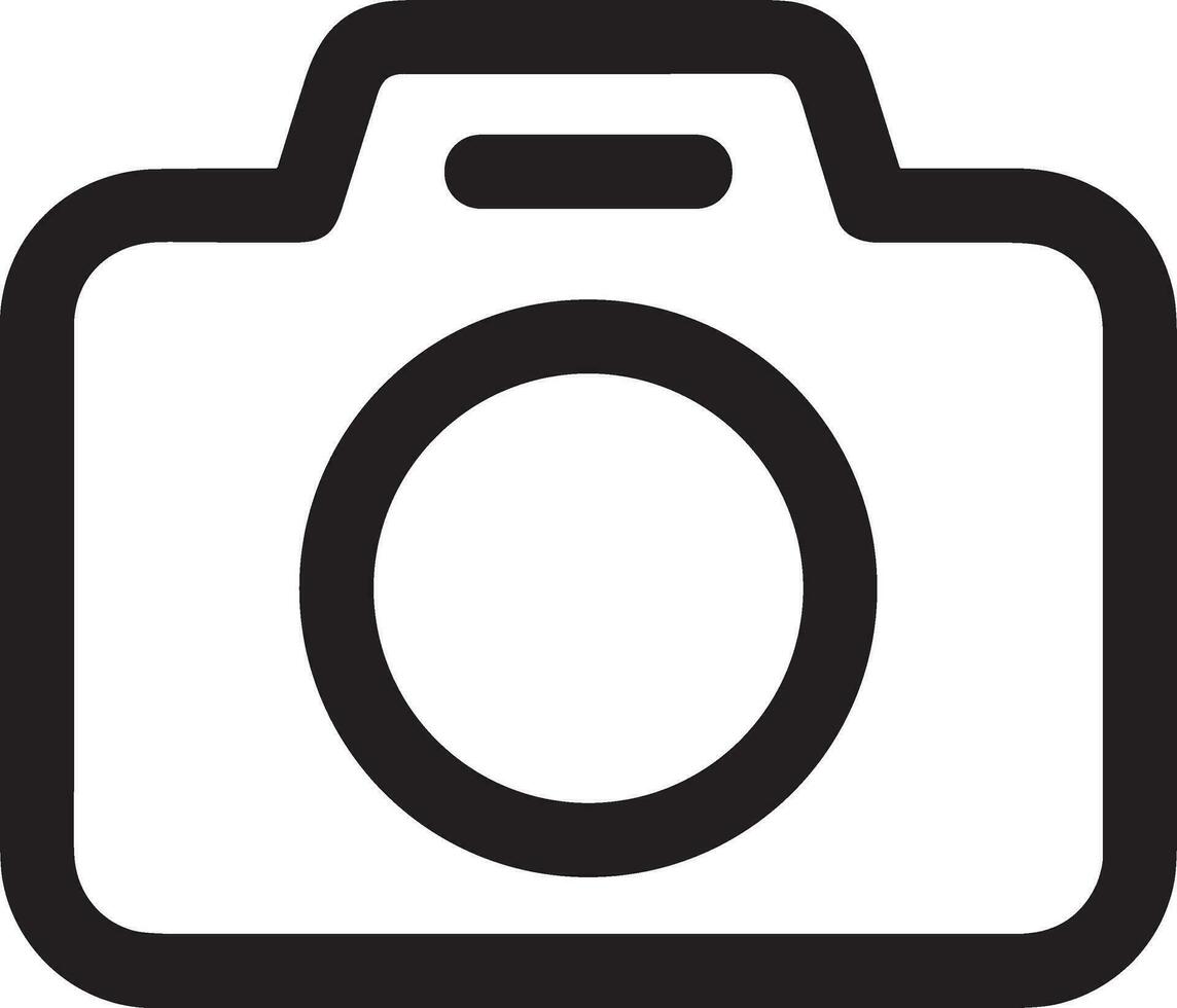 Kamera Fotografie Symbol Symbol Bild Vektor. Illustration von Multimedia fotografisch Linse Grapich Design Bilder vektor