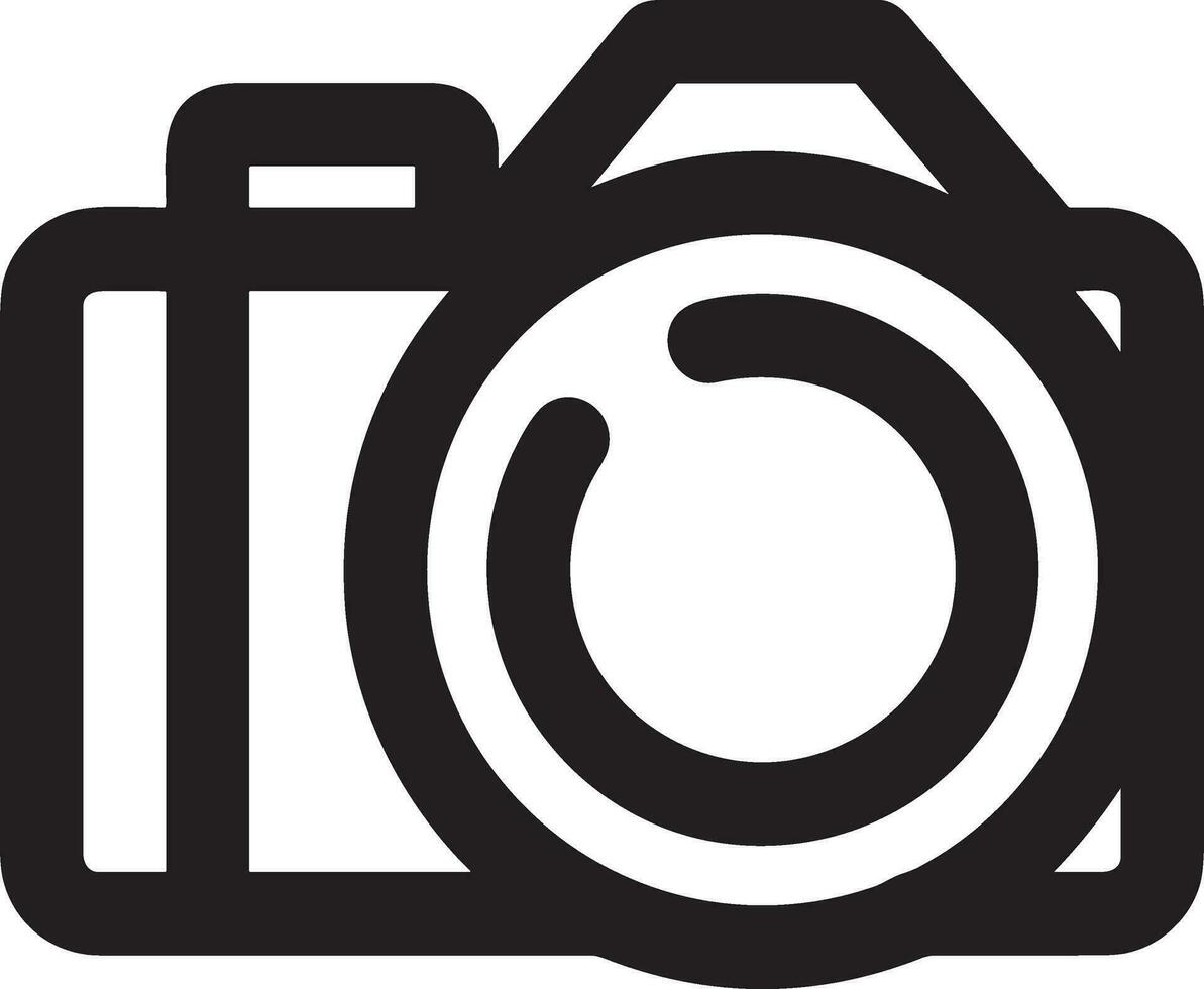 kamera fotografi ikon symbol bild vektor. illustration av multimedia fotografisk lins grapich design bilder vektor