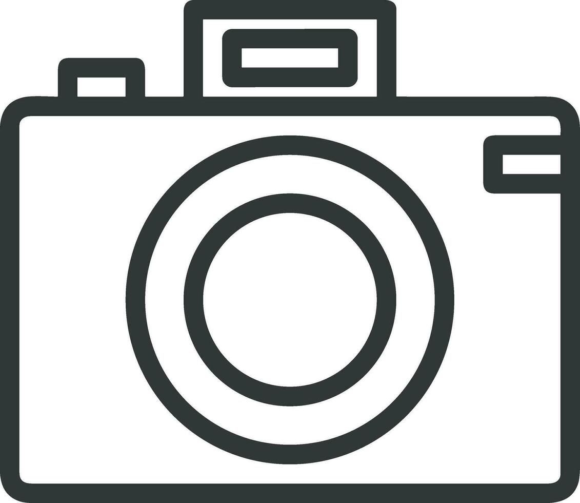 kamera fotografi ikon symbol bild vektor. illustration av multimedia fotografisk lins grapich design bilder vektor