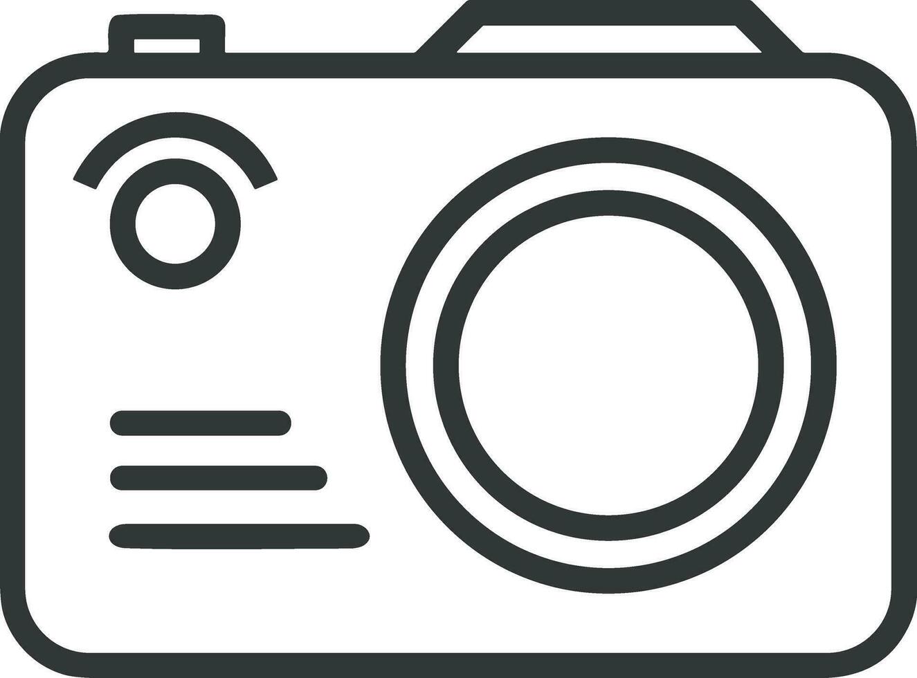 kamera fotografi ikon symbol bild vektor. illustration av multimedia fotografisk lins grapich design bilder vektor