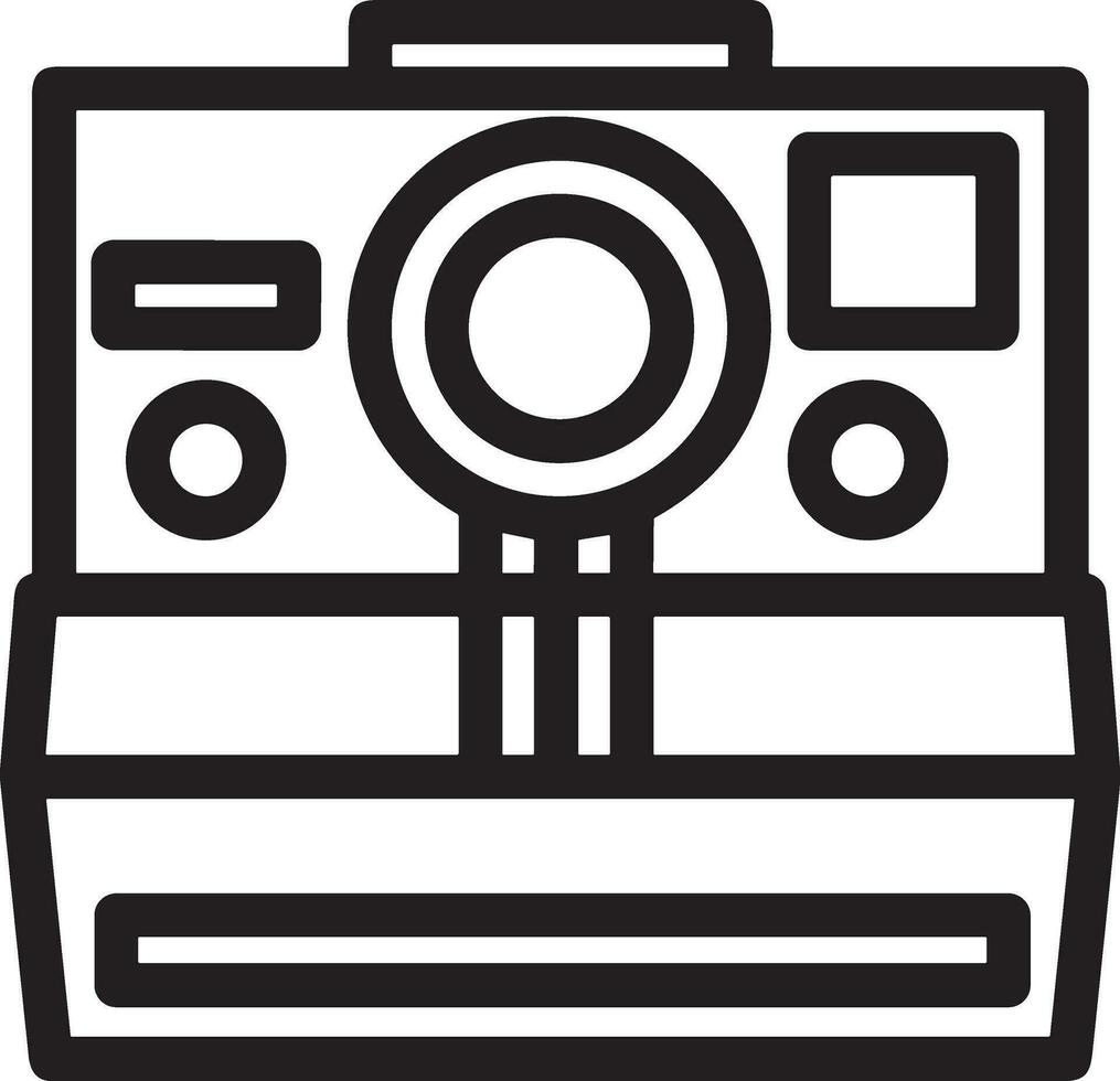 kamera fotografi ikon symbol bild vektor. illustration av multimedia fotografisk lins grapich design bilder vektor