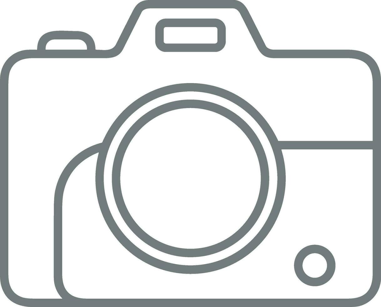 Kamera Fotografie Symbol Symbol Bild Vektor. Illustration von Multimedia fotografisch Linse Grapich Design Bilder vektor