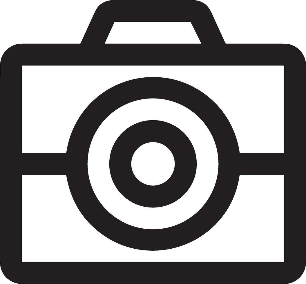 Kamera Fotografie Symbol Symbol Bild Vektor. Illustration von Multimedia fotografisch Linse Grapich Design Bilder vektor