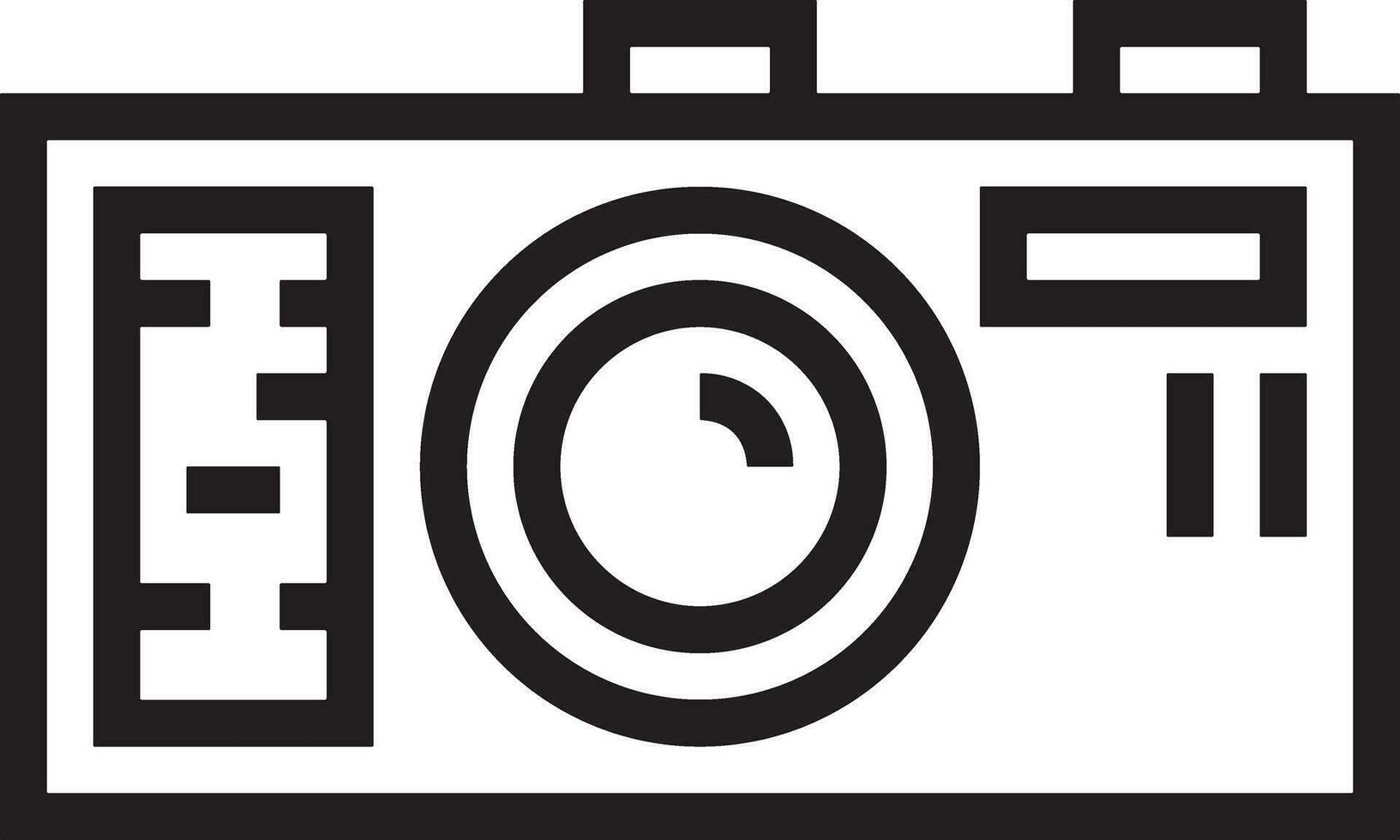 kamera fotografi ikon symbol bild vektor. illustration av multimedia fotografisk lins grapich design bilder vektor