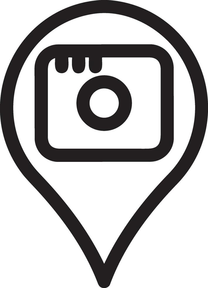 Kamera Fotografie Symbol Symbol Bild Vektor. Illustration von Multimedia fotografisch Linse Grapich Design Bilder vektor