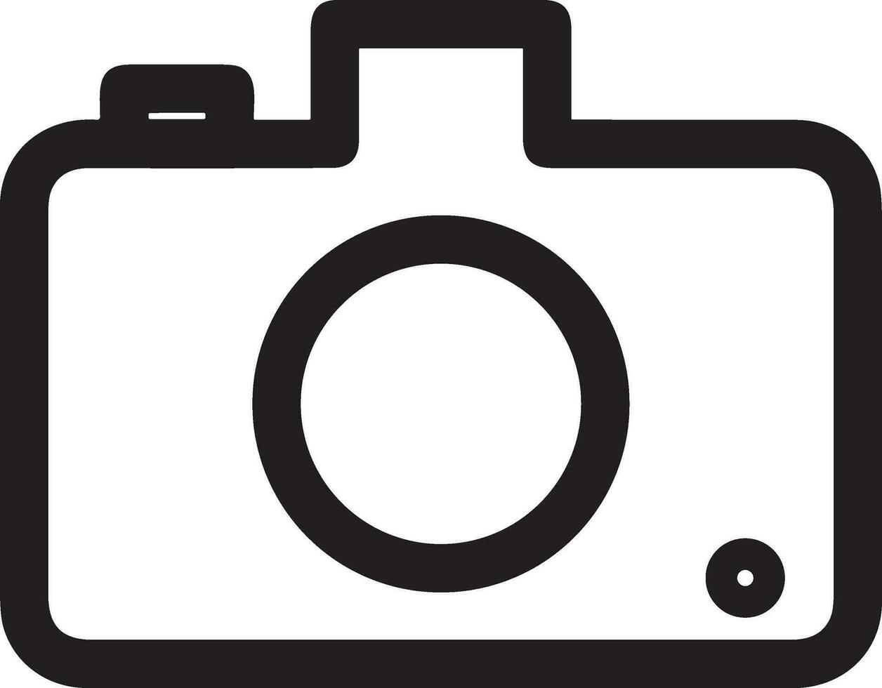 Kamera Fotografie Symbol Symbol Bild Vektor. Illustration von Multimedia fotografisch Linse Grapich Design Bilder vektor