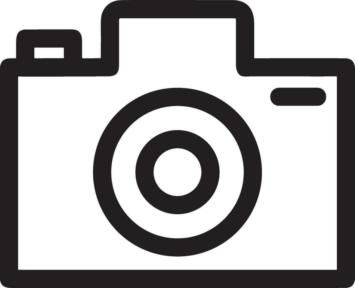 kamera fotografi ikon symbol bild vektor. illustration av multimedia fotografisk lins grapich design bilder vektor