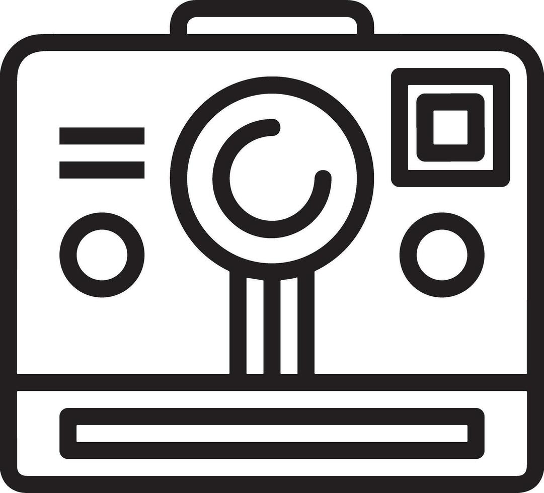 kamera fotografi ikon symbol vektor bild. illustration av multimedia fotografisk lins grafisk design bild