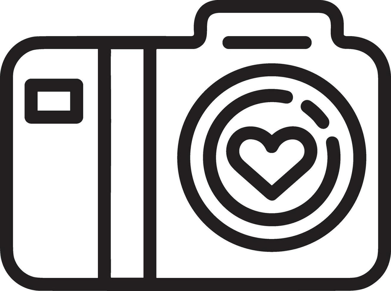 kamera fotografi ikon symbol vektor bild. illustration av multimedia fotografisk lins grafisk design bild