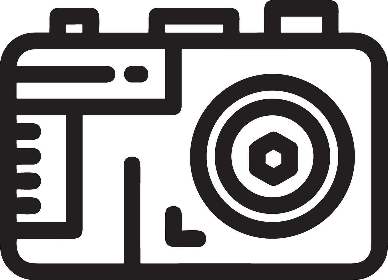 kamera fotografi ikon symbol vektor bild. illustration av multimedia fotografisk lins grafisk design bild