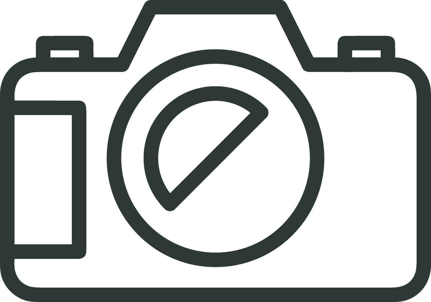 kamera fotografi ikon symbol vektor bild. illustration av multimedia fotografisk lins grafisk design bild