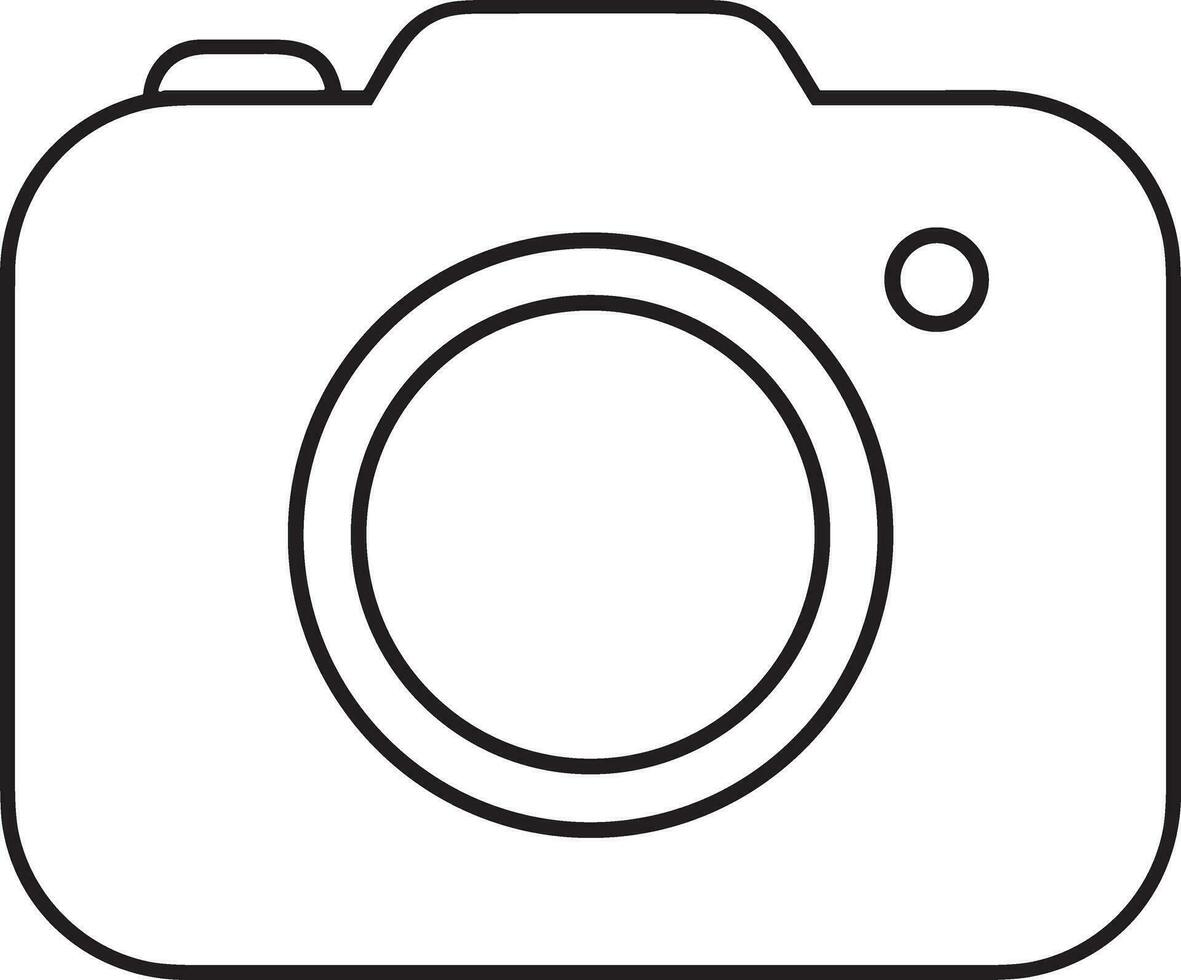 kamera fotografi ikon symbol bild vektor. illustration av multimedia fotografisk lins grapich design bild vektor