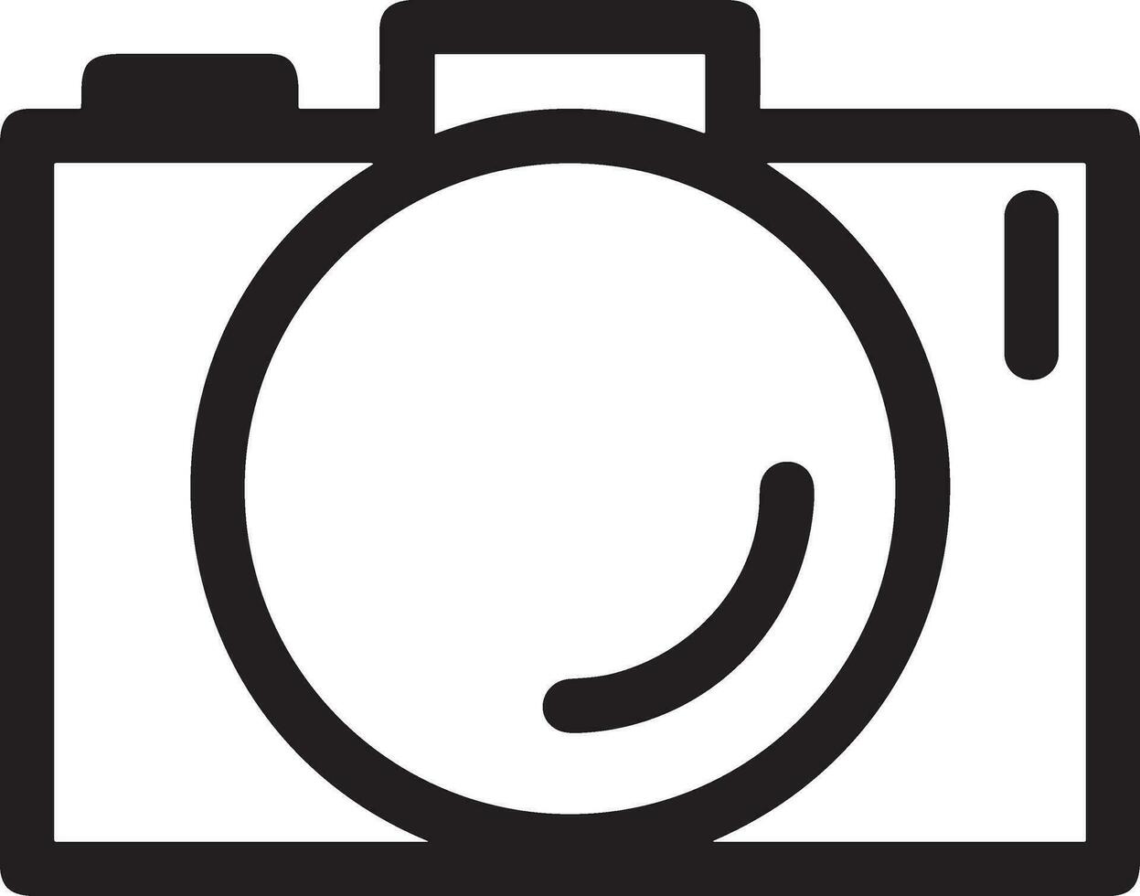 kamera fotografi ikon symbol bild vektor. illustration av multimedia fotografisk lins grapich design bild vektor