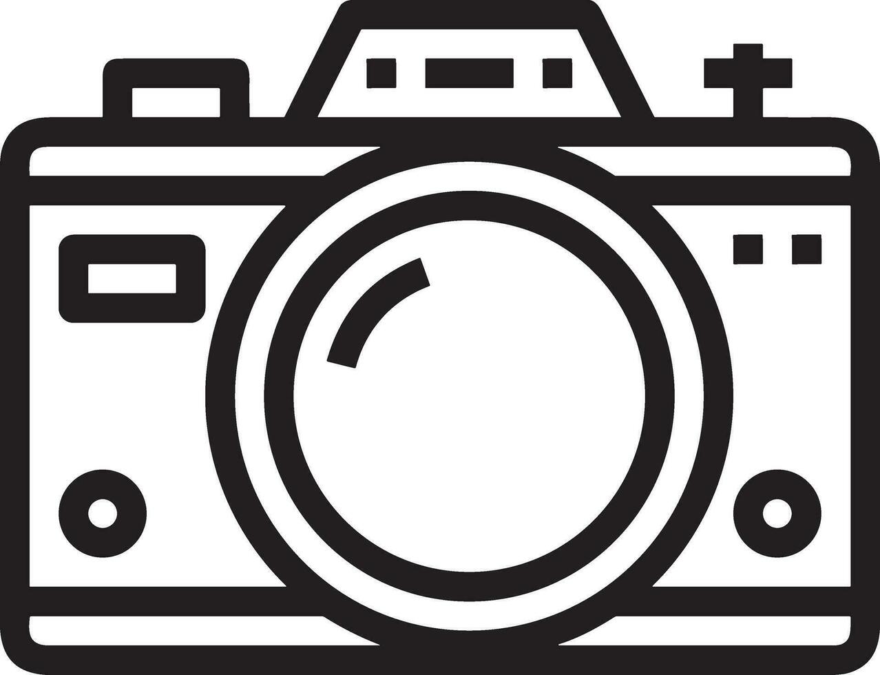 kamera fotografi ikon symbol bild vektor. illustration av multimedia fotografisk lins grapich design bild vektor