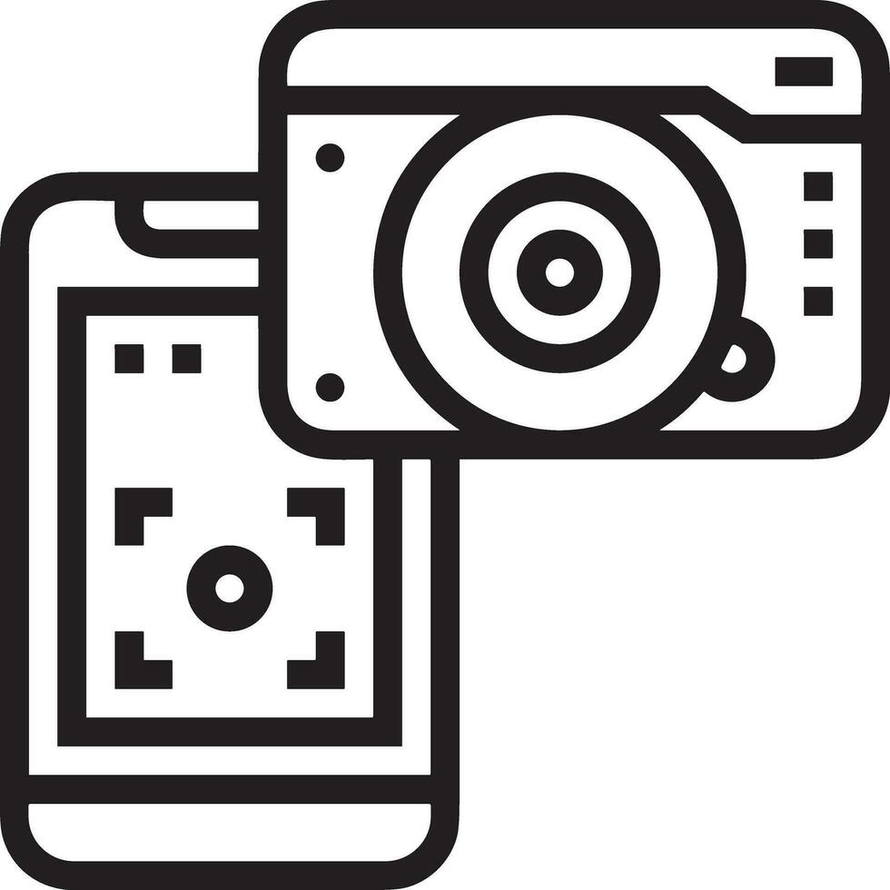 kamera fotografi ikon symbol bild vektor. illustration av multimedia fotografisk lins grapich design bild vektor