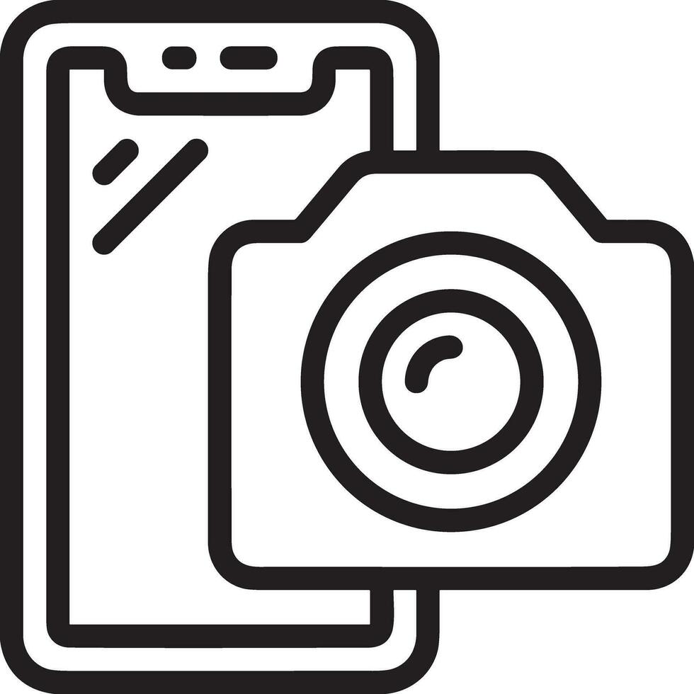 kamera fotografi ikon symbol bild vektor. illustration av multimedia fotografisk lins grapich design bild vektor