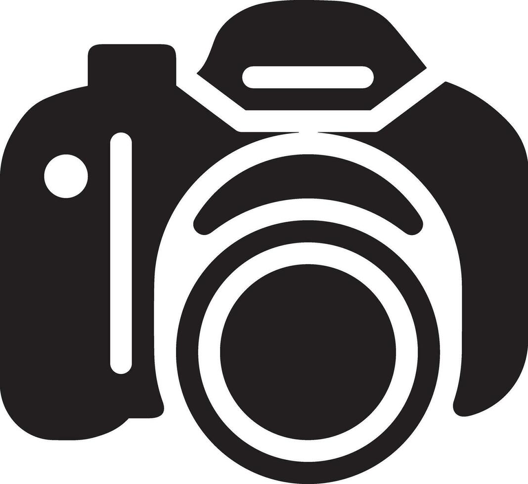 kamera fotografi ikon symbol bild vektor. illustration av multimedia fotografisk lins grapich design bild vektor