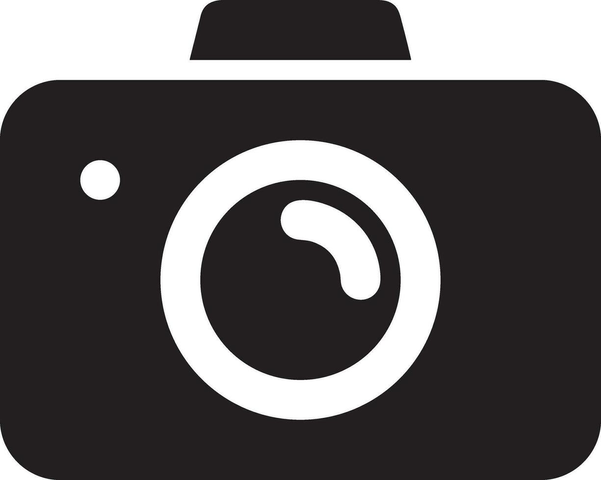 Kamera Fotografie Symbol Symbol Bild Vektor. Illustration von Multimedia fotografisch Linse Grapich Design Bild vektor