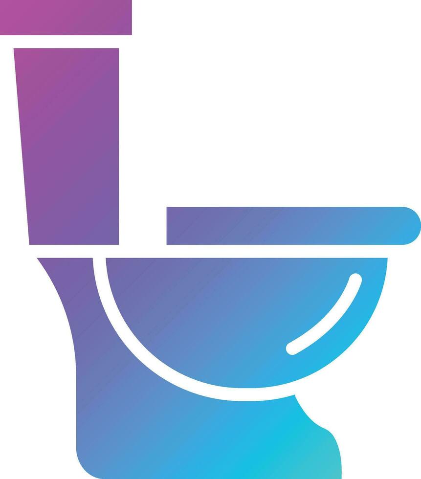 Toilette-Vektor-Icon-Design-Illustration vektor