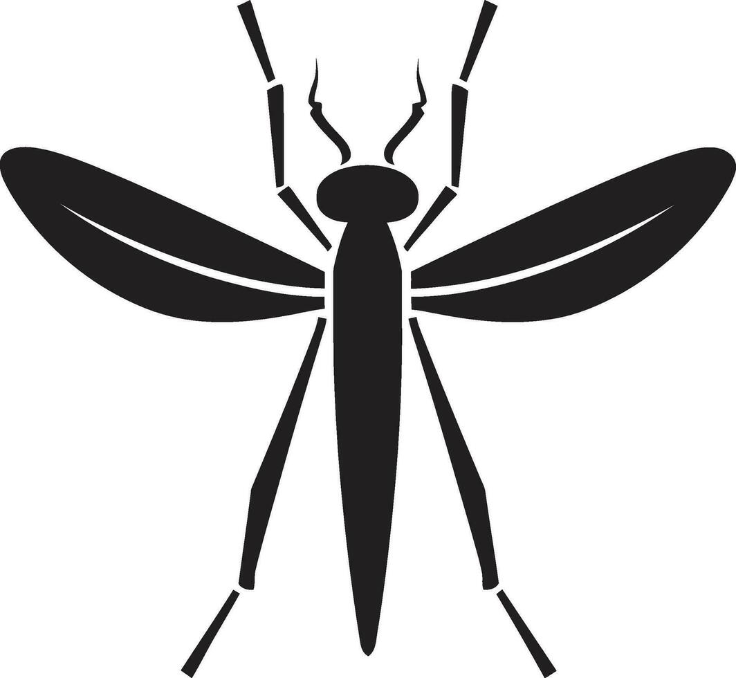 elegant pinne insekt symbolism eco vänlig insekt konstverk vektor