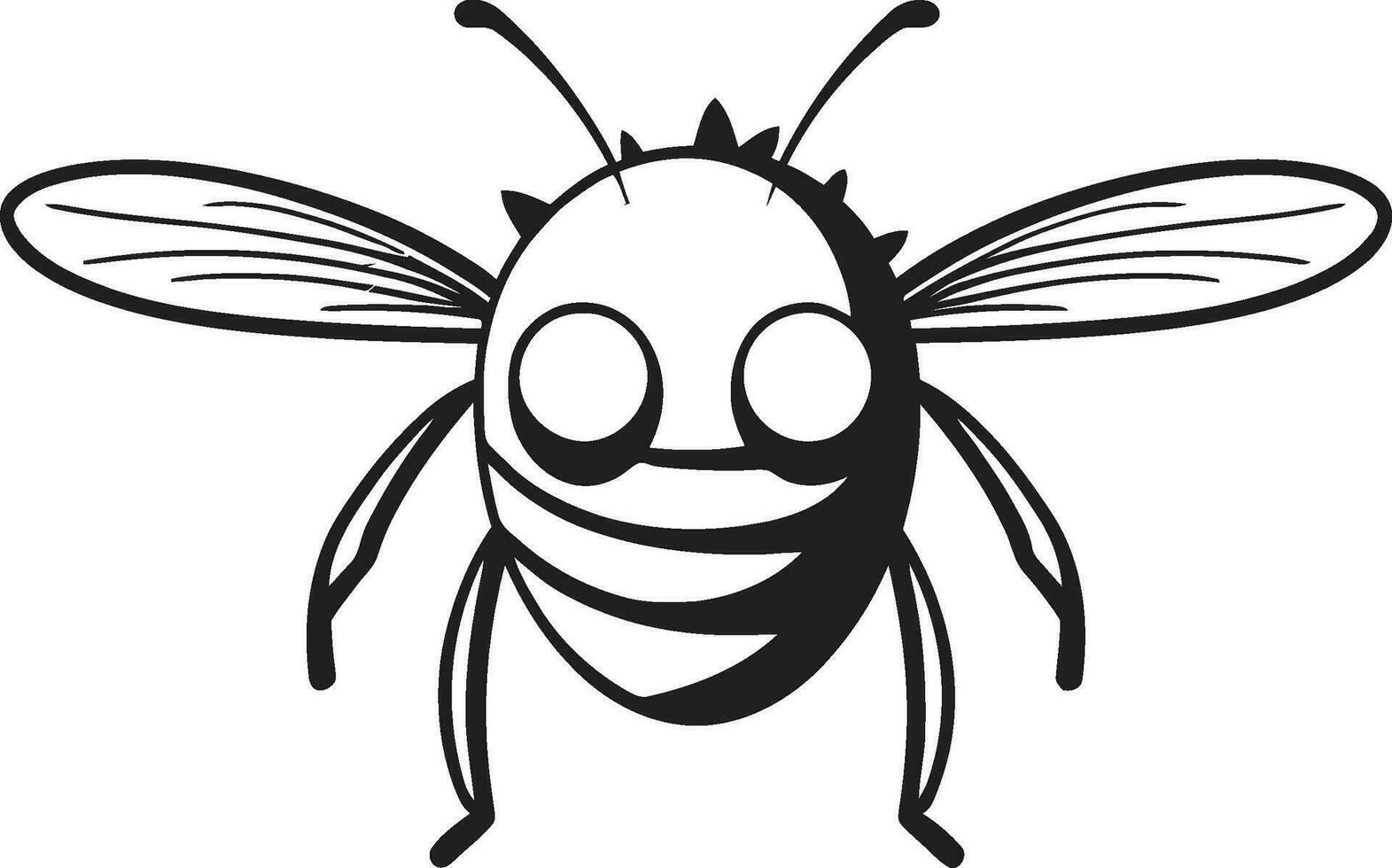 Tsetsefliege beißen Kennzeichen Pest Insekt Kunstwerk vektor
