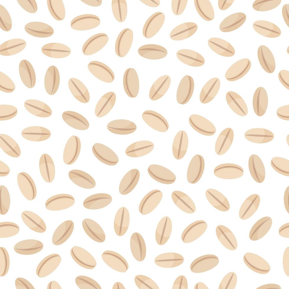 pärl korn vektor tecknade sömlösa mönster för bondemarknadsdesign