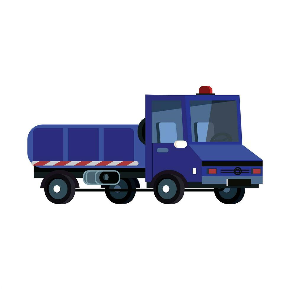 Dump LKW zum Transportieren Ladung, Vektor Dump LKW zum Transportieren Waren.