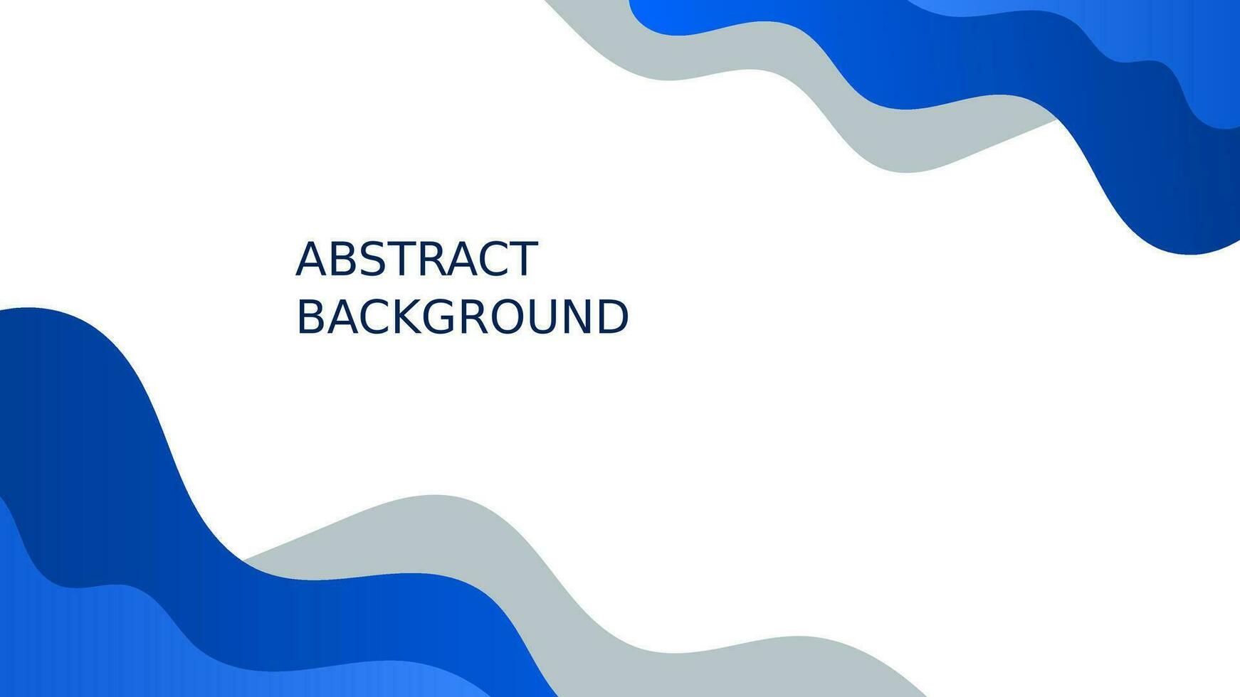 abstrakt blå geometrisk bakgrund med vätska former. vektor illustration