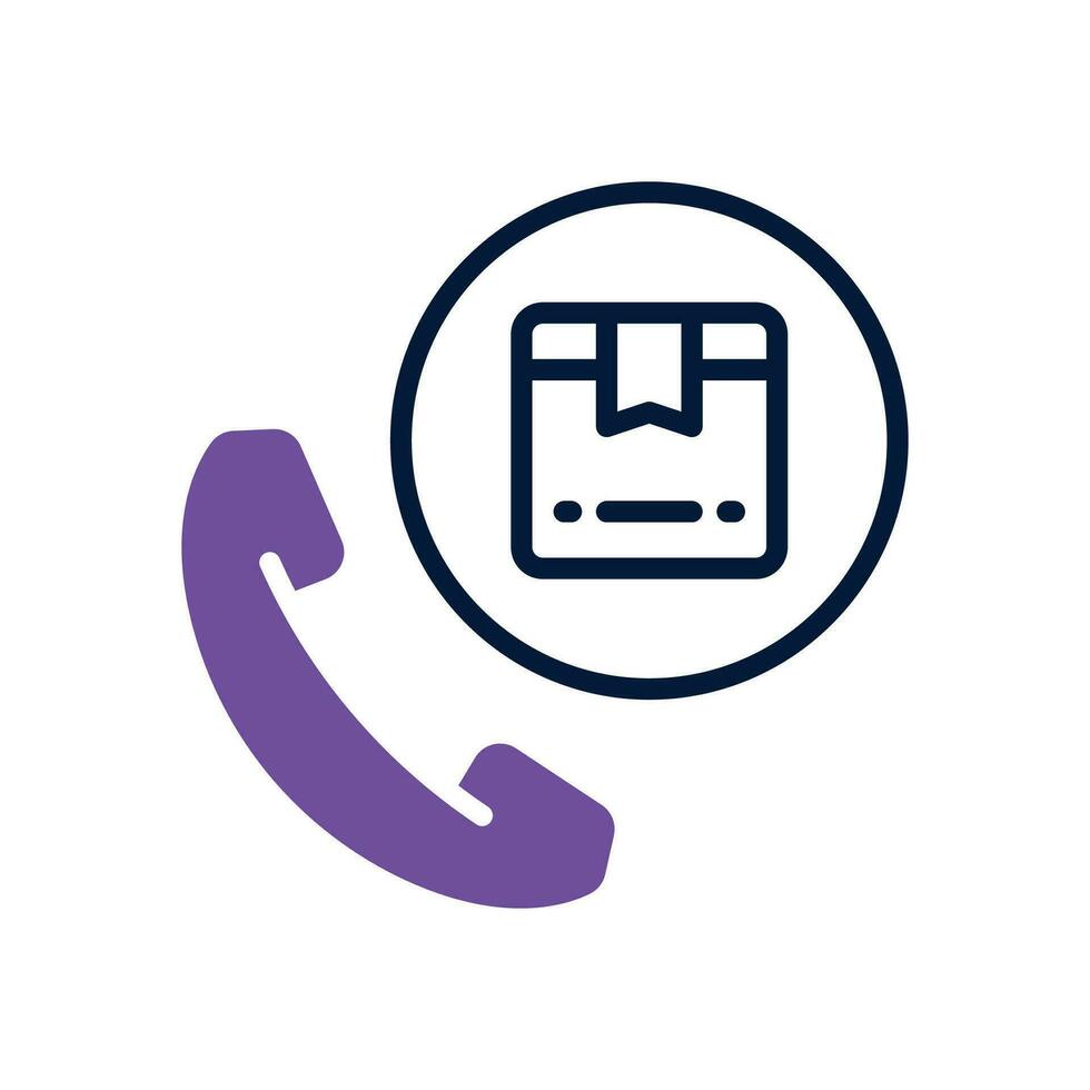 Telefon Anruf Dual Ton Symbol. Vektor Symbol zum Ihre Webseite, Handy, Mobiltelefon, Präsentation, und Logo Design.