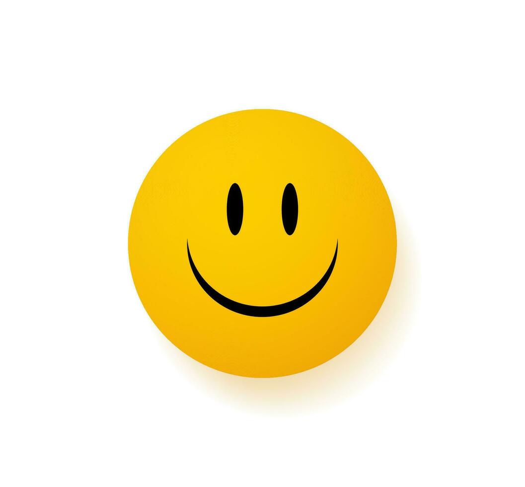 smiley vektor Lycklig ansikte gul emoji