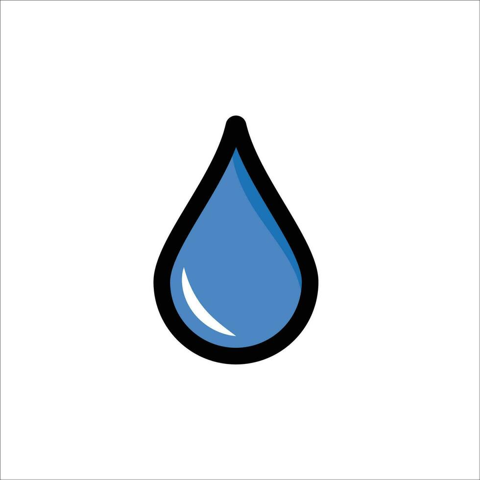 Wasser Symbol Vektor