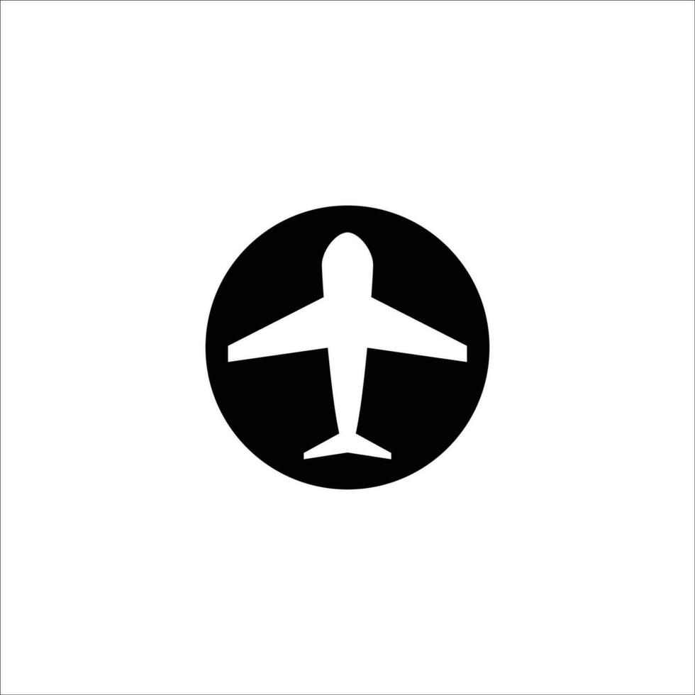 Flugzeug-Icon-Vektor vektor