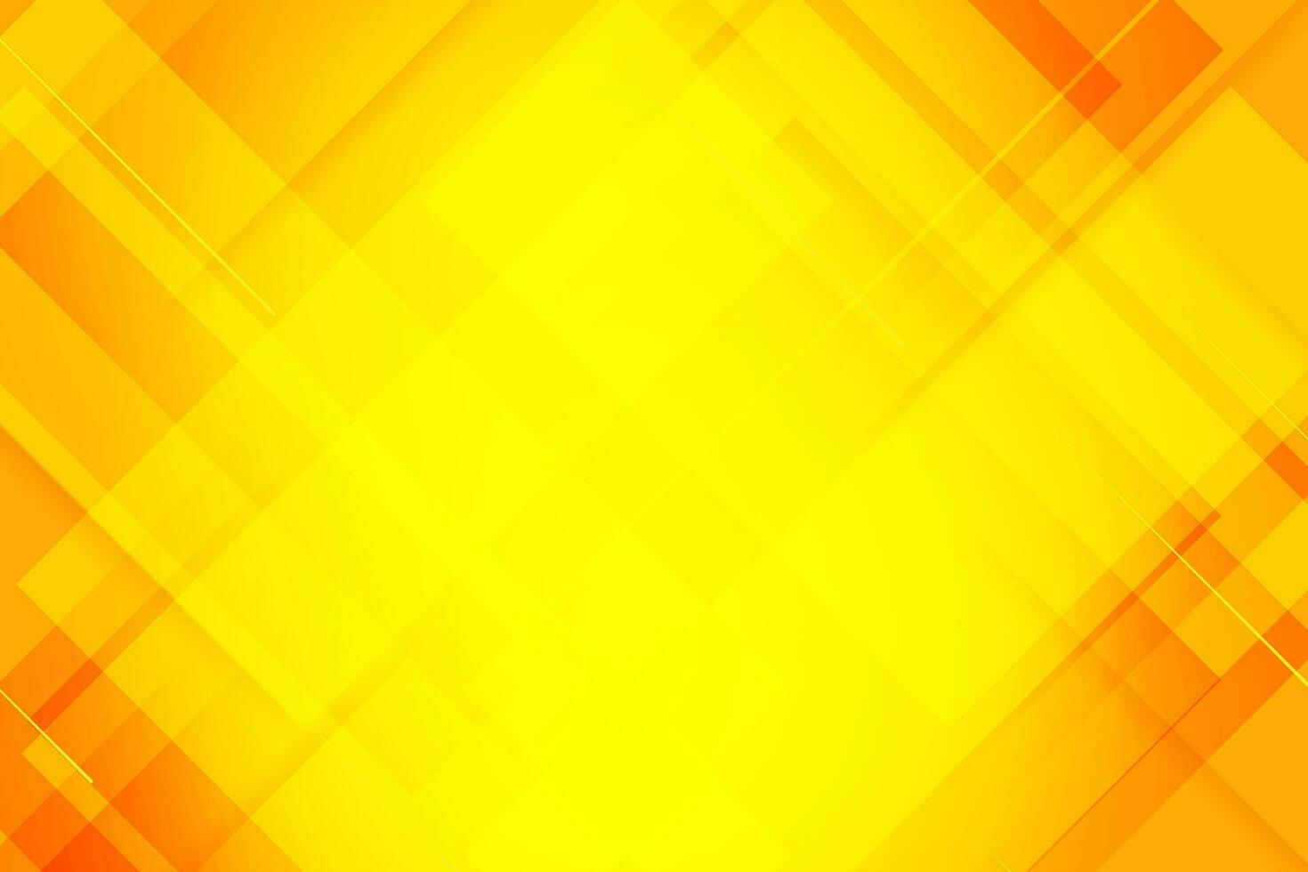 abstrakt orange och gul geometrisk bakgrund. dynamisk former sammansättning vektor