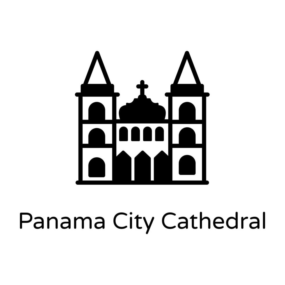 Panama City Cathedral vektor