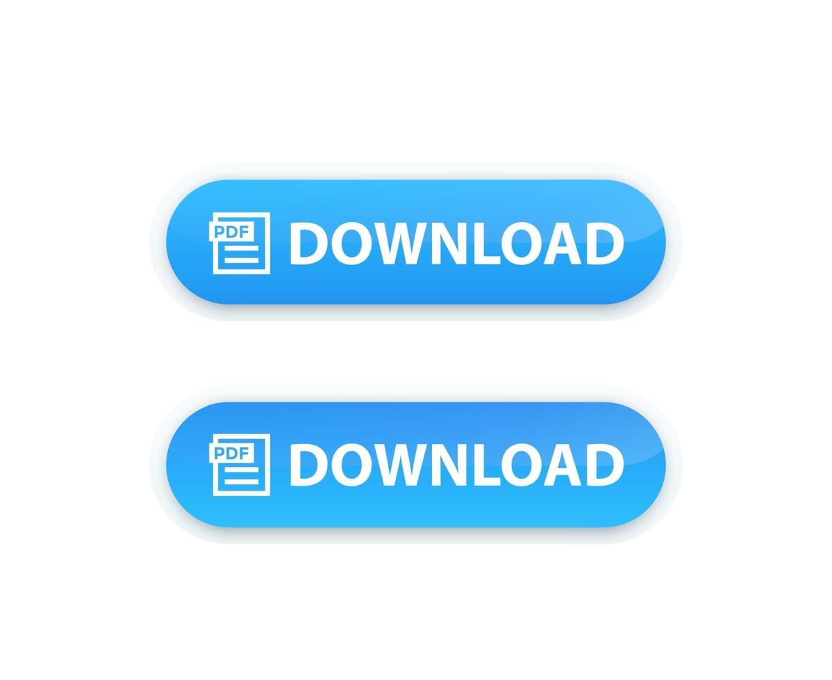 PDF-Download-Button vektor
