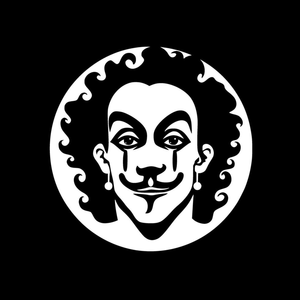 clown - hög kvalitet vektor logotyp - vektor illustration idealisk för t-shirt grafisk