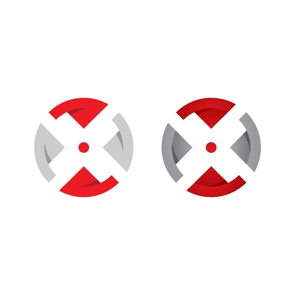 Fokus Symbol Vektor Illustration Design